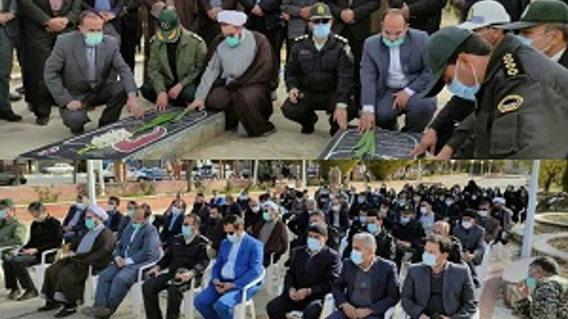 همزمان با هفته بسیج تجدید میثاق با آرمان شهدا در شهر کمیجان