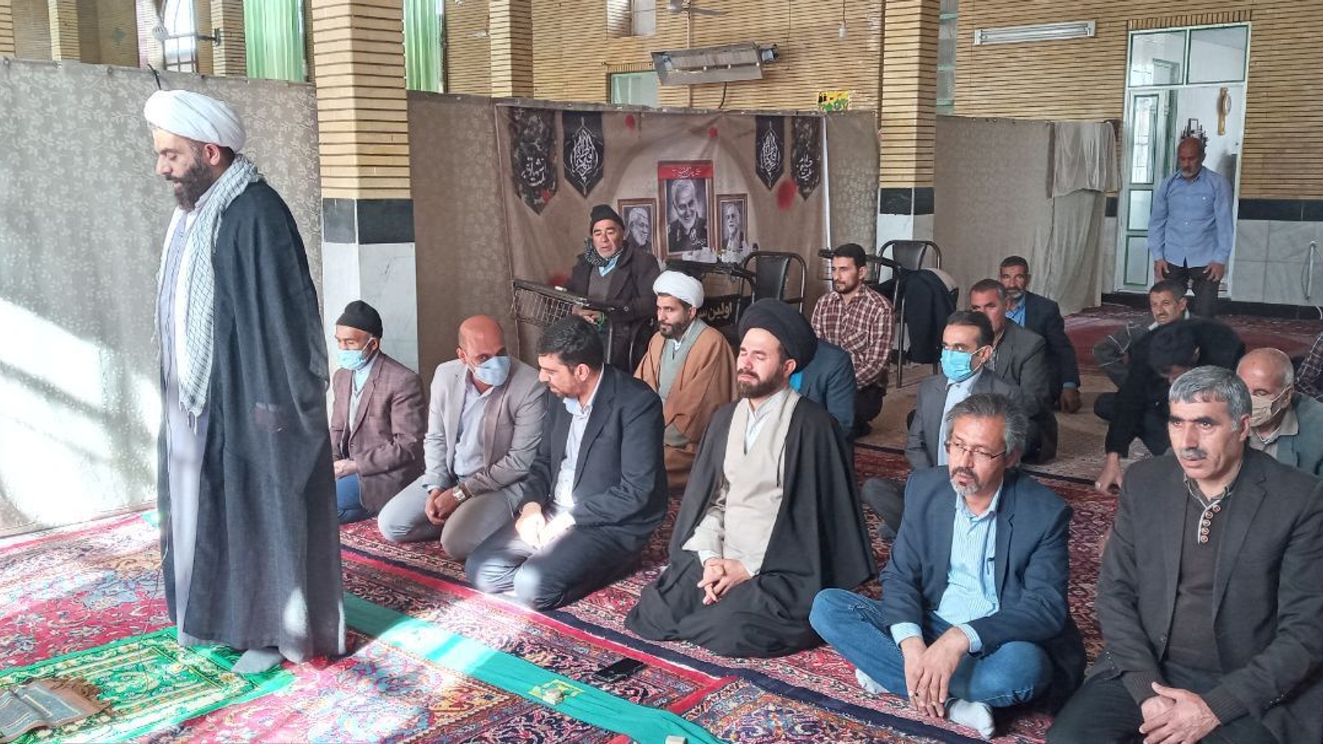 مهندس هادی سرپرست فرمانداری شهرستان اراک  نصیری معاون عمرانی فرماندار و بخشدار مرکزی در شهر داودآباد از توابع شهرستان اراک