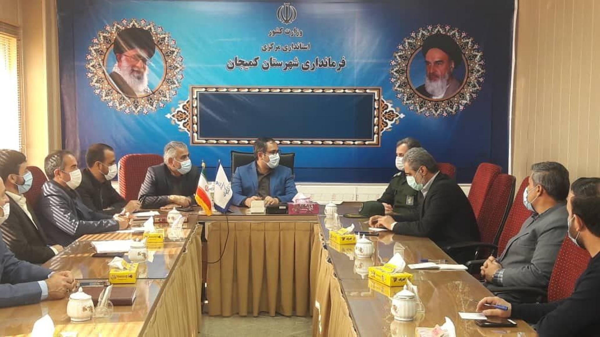 جلسه هماهنگی برگزاری چهارمین مجمع سلامت شهرستان کمیجان برگزار گردید.