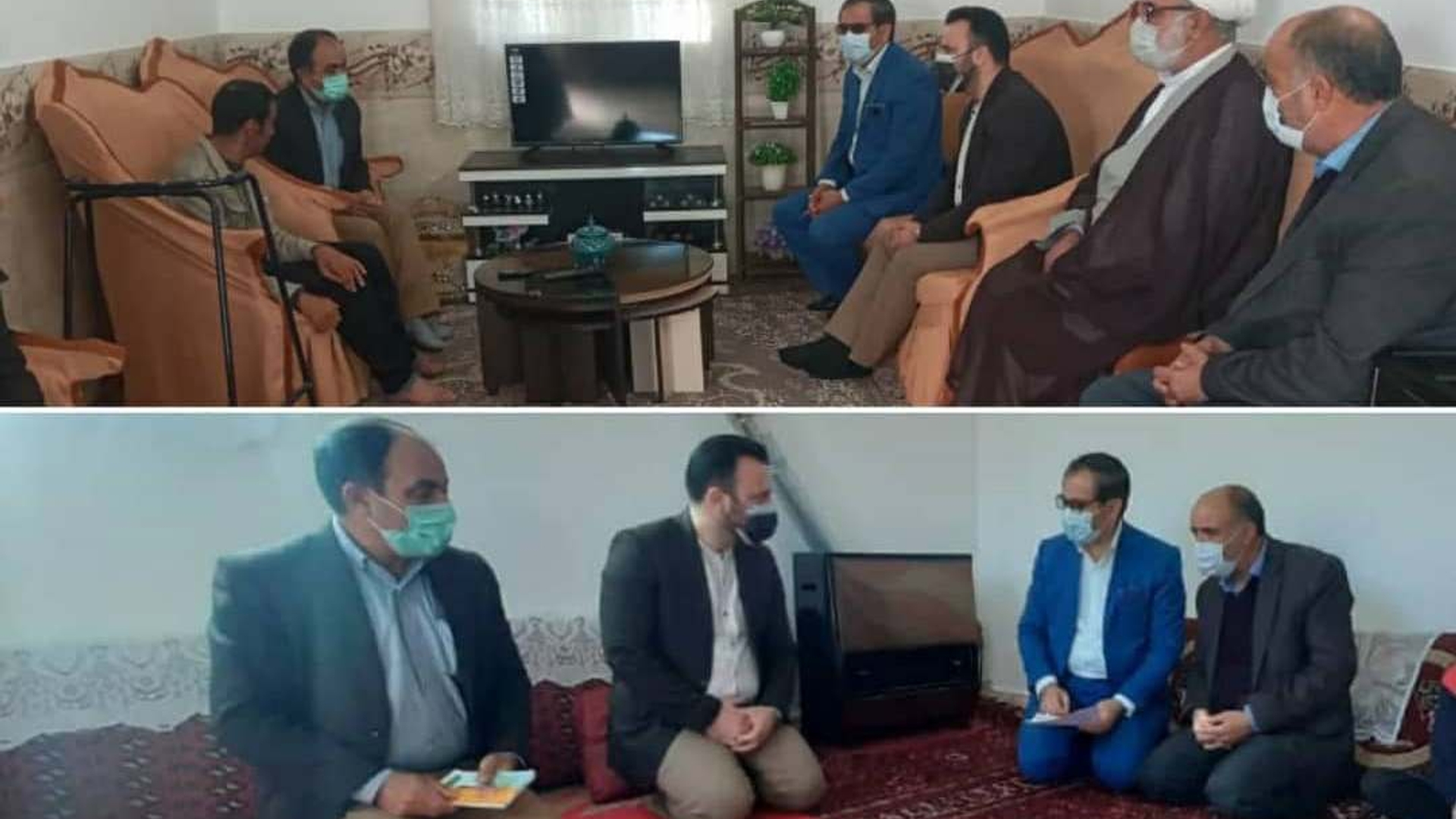 بازدید فرماندار شهرستان به مناسبت روز جهانی معلولان