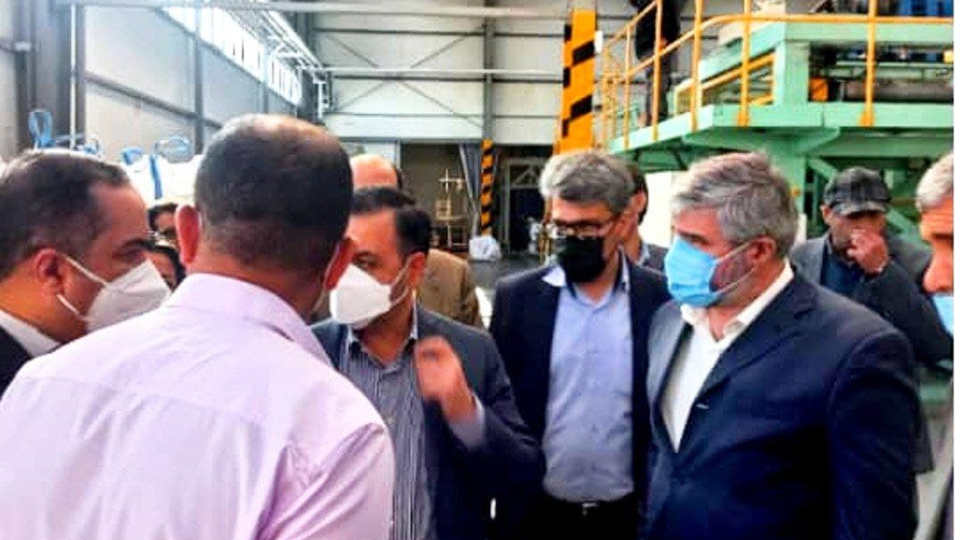 بازدید از شرکت پترو پاک در شهرک صنعتی مامونیه