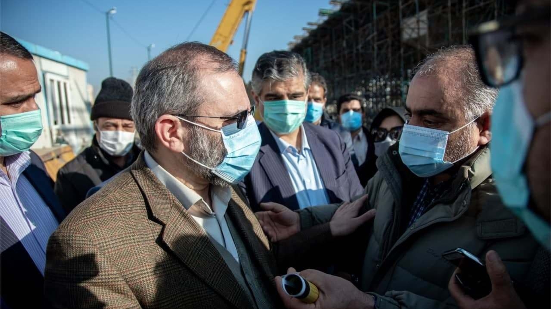 بازدید از روند اجرایی تقاطع غیر همسطح سنجان در شهر اراک