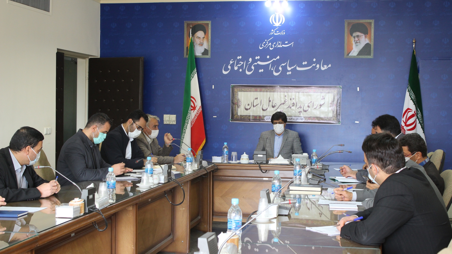 جلسه شورای پدافند غیرعامل استان.