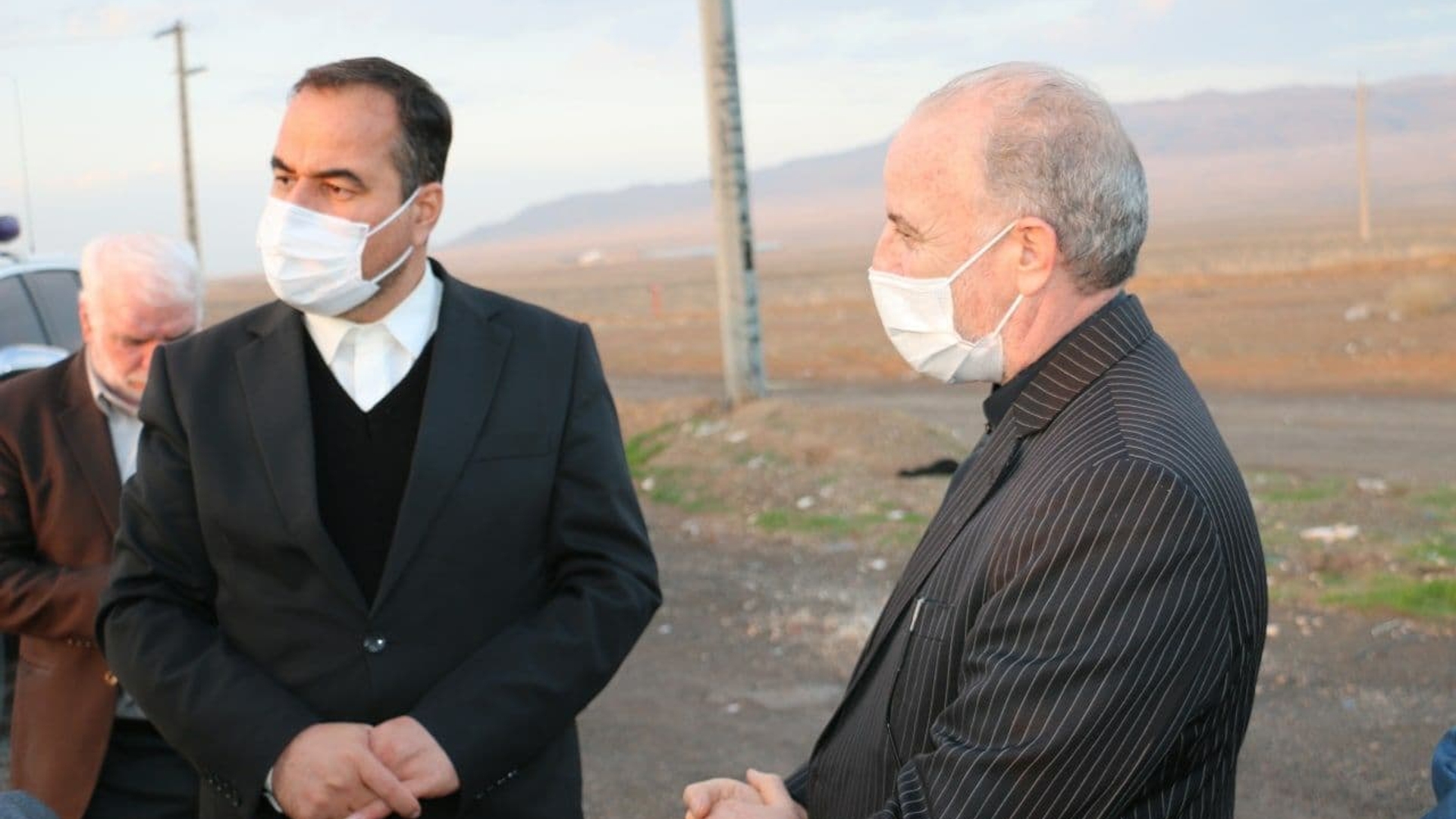 بازدید از نقطه حادثه خیز باغ یک