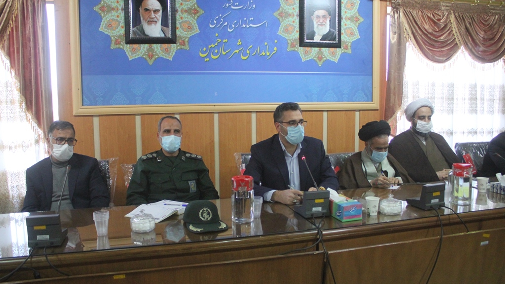 جلسه شورای اداری شهرستان خمین برگزار شد  .