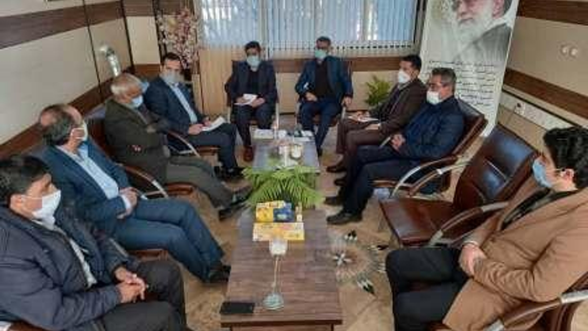 بازدید  فرماندارشهرستان خنداب از بخشداری قره چای