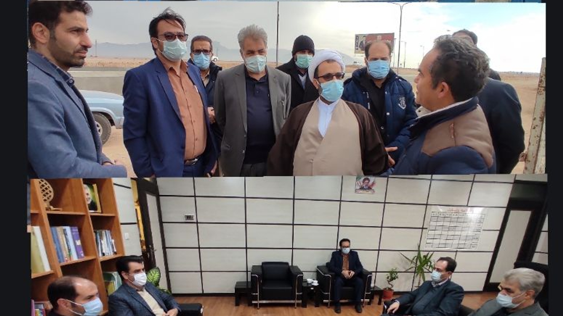 ✅عزم جزم مسئولان برای حل مشکلات بخش کشاورزی ودامداری دلیجان