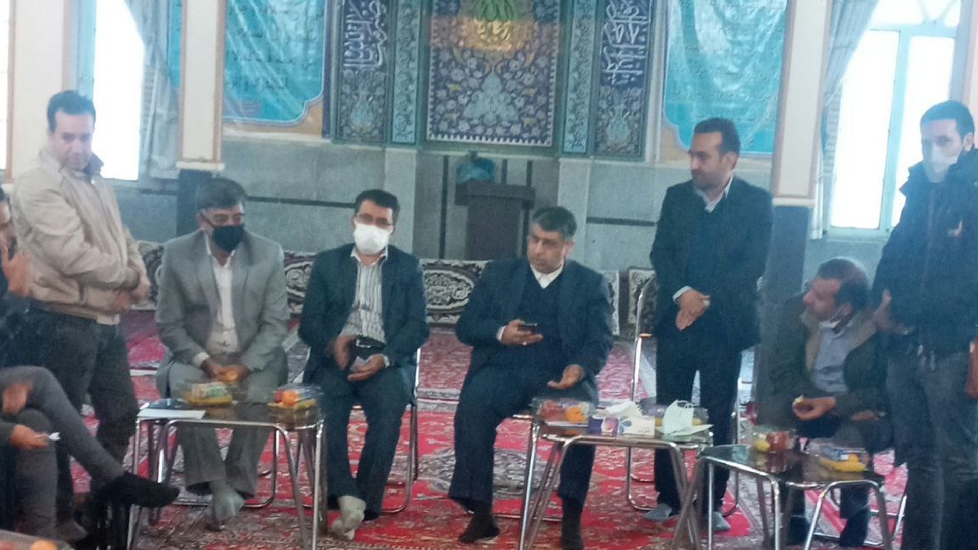 بازدید دکتر کریمی نماینده محترم مجلس شورای اسلامی به همراه آقای نصیری معاون عمرانی فرمانداری و عبدی بخشدار مرکزی اراک از روستاهای بخش مرکزی شهرستان اراک