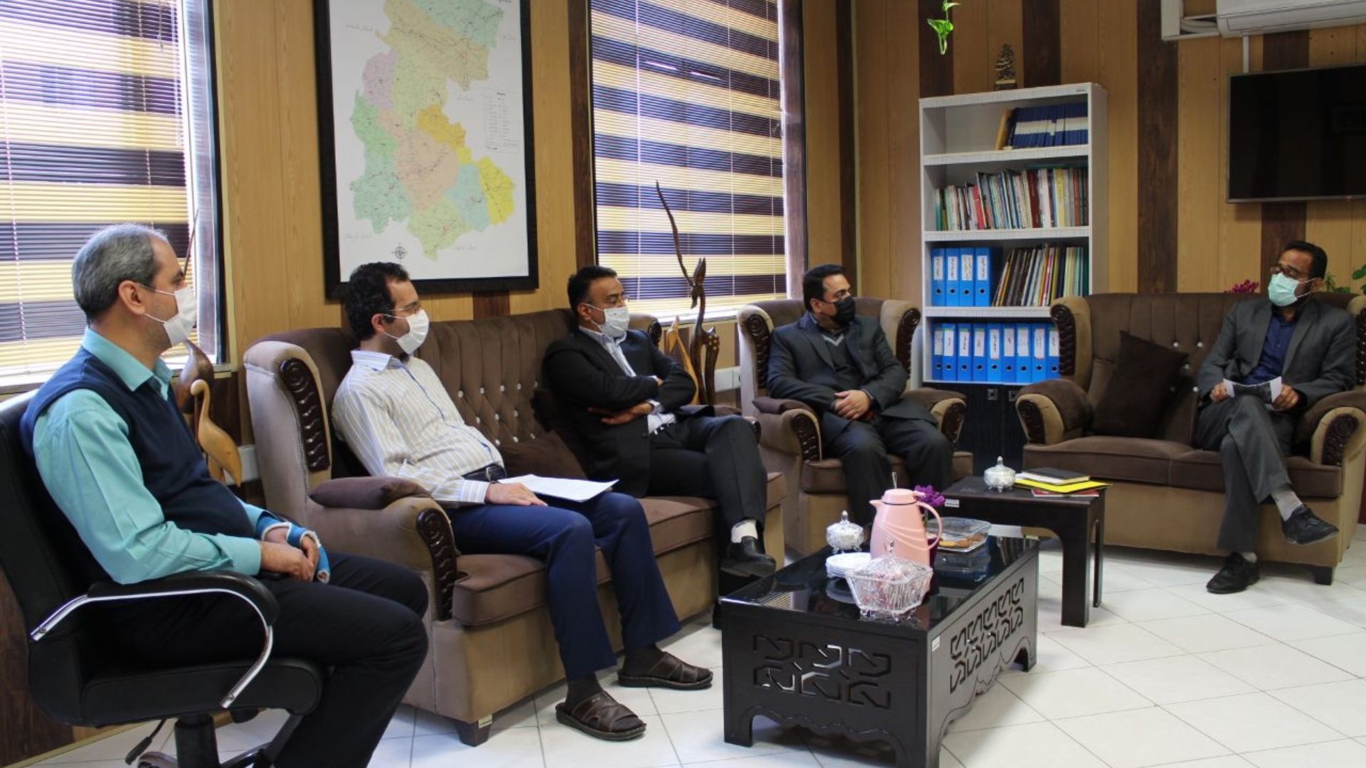 ⭕️⭕️⭕️نشست مدیرکل منابع طبیعی استان مرکزی با مدیرکل دفتر امور روستایی و شوراهای استانداری مرکزی درخصوص برگزاری پویش نهالکاری