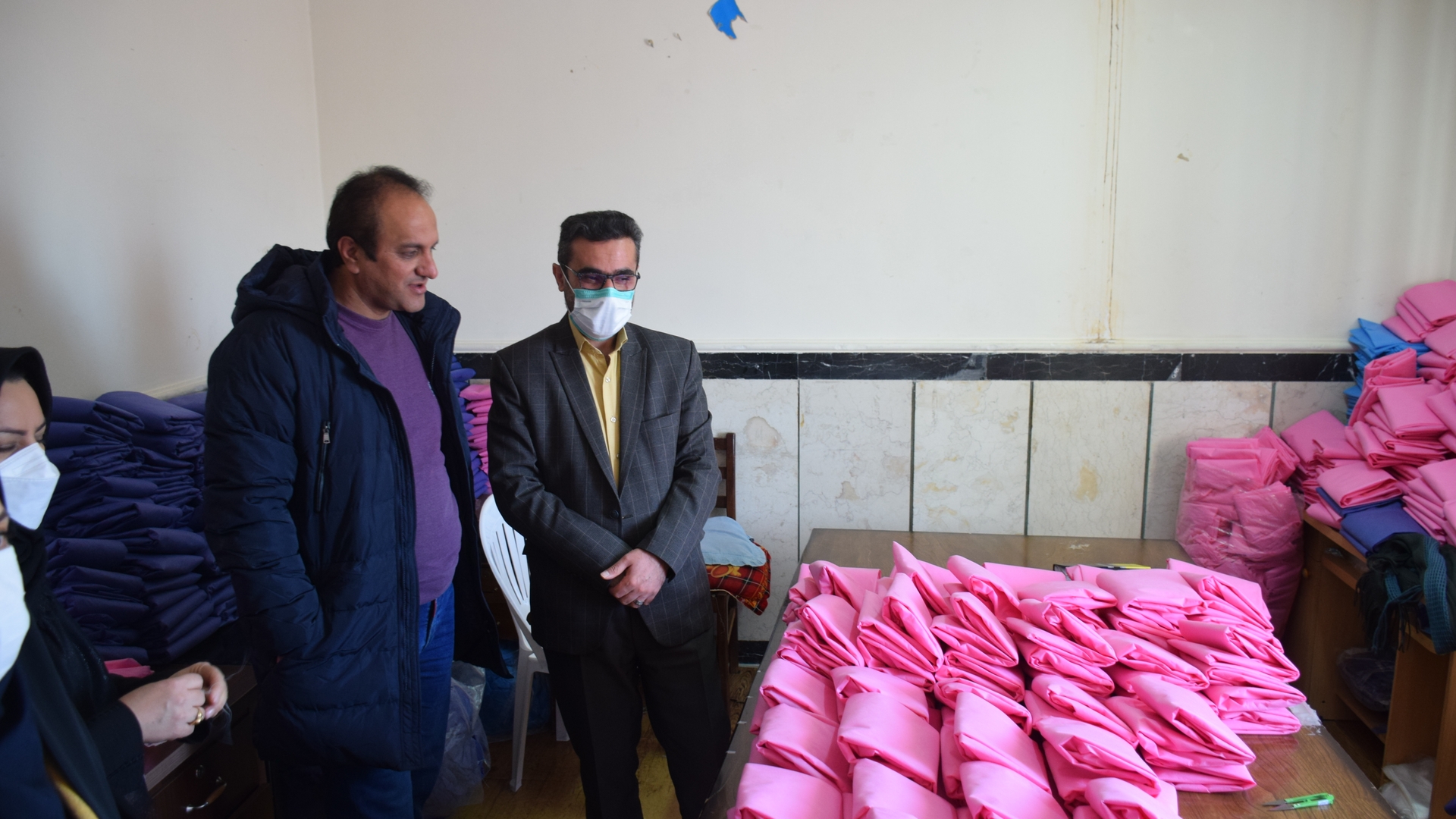 بازدید ناظری فرماندار از موسسه خیرین و نیکوکاران عطوفت محلات