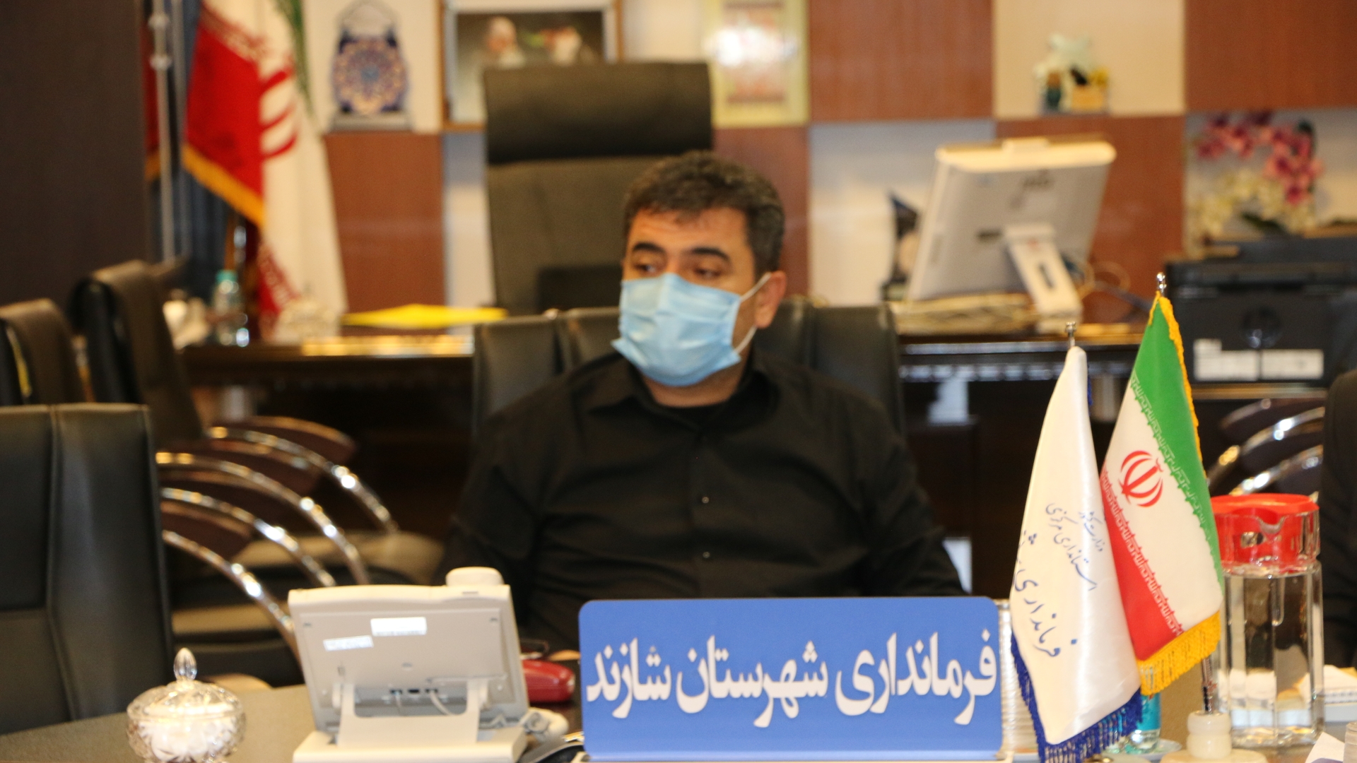 برگزاری جلسه هیات تطبیق مصوبات شورای اسلامی شهرهای شهرستان شازند به ریاست دکتر رمضانی فرماندار شهرستان شازند