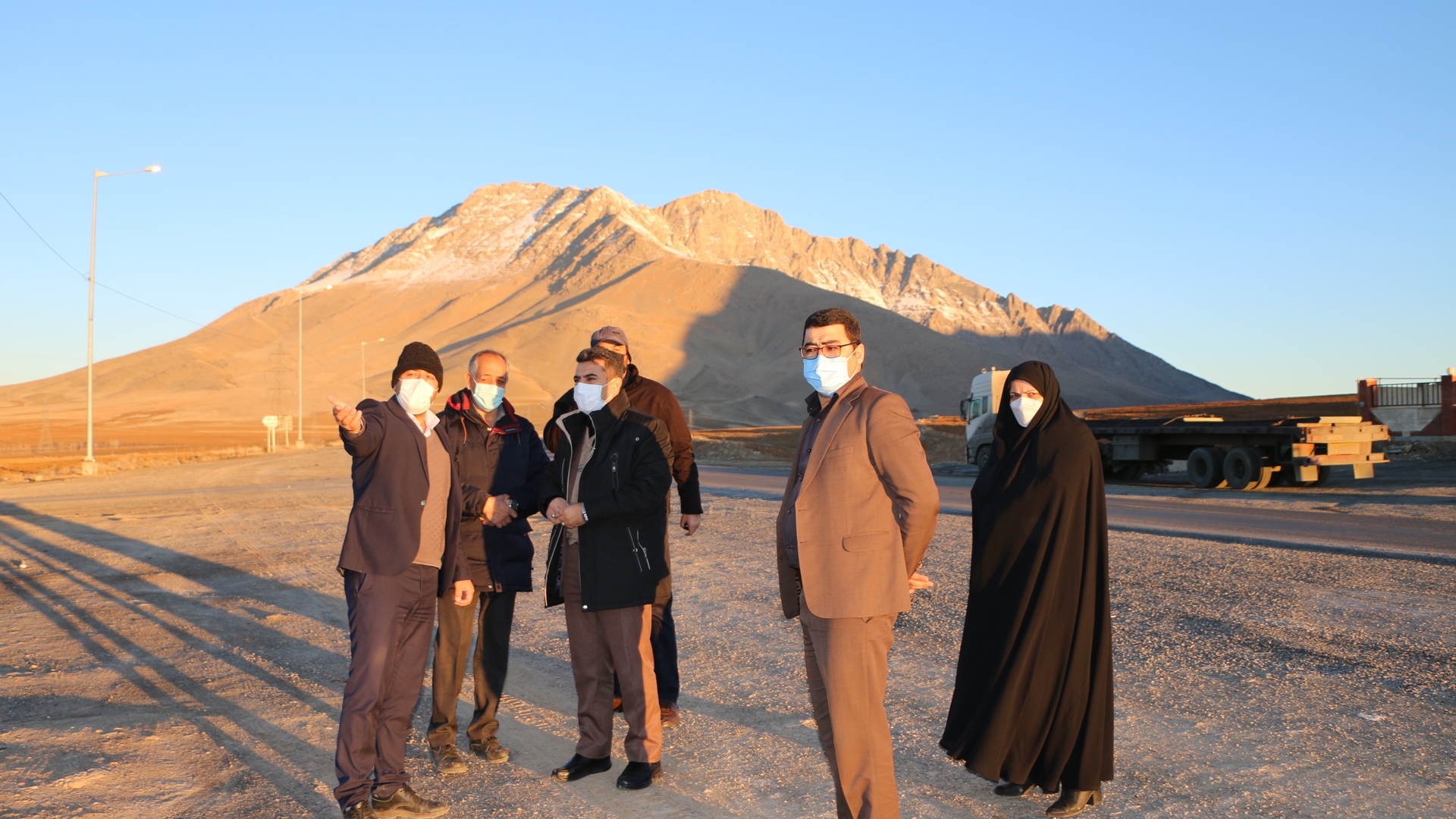 بازدید فرماندارشهرستان شازند از جاده های سطح شهرستان