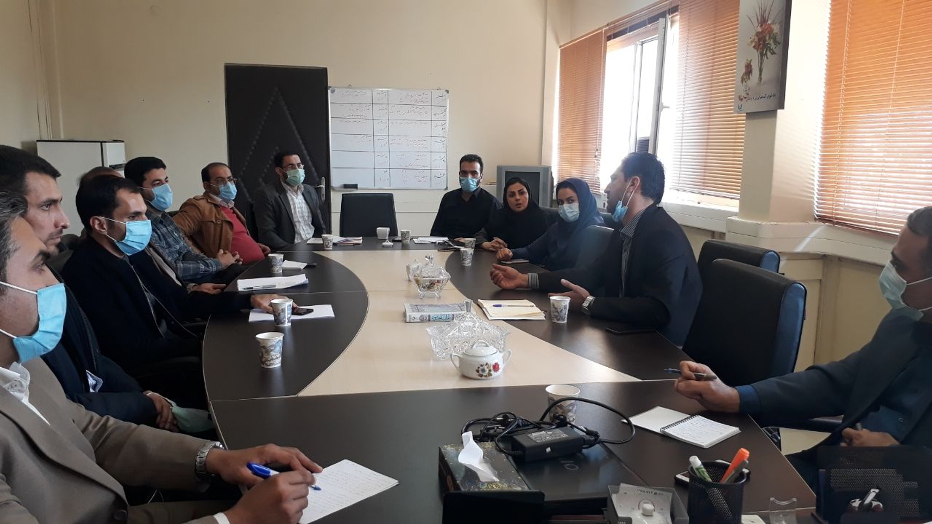 جلسه بررسی وضعیت سامانه تدارکات الکترونیکی دولت شهرستان اراک برگزار گردید