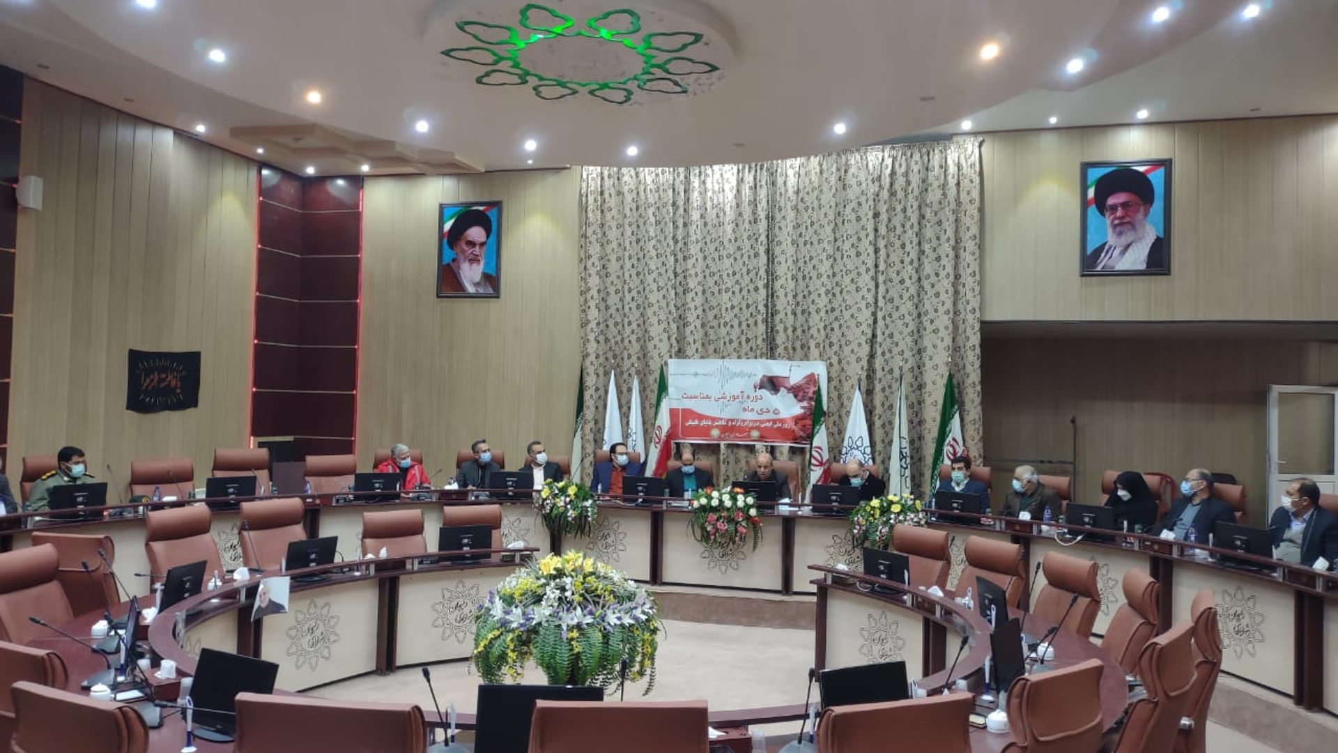 ✅کارگاه آموزشی مدیریت بحران ویژه مدیران دستگاههای اجرایی شهرستان دلیجان