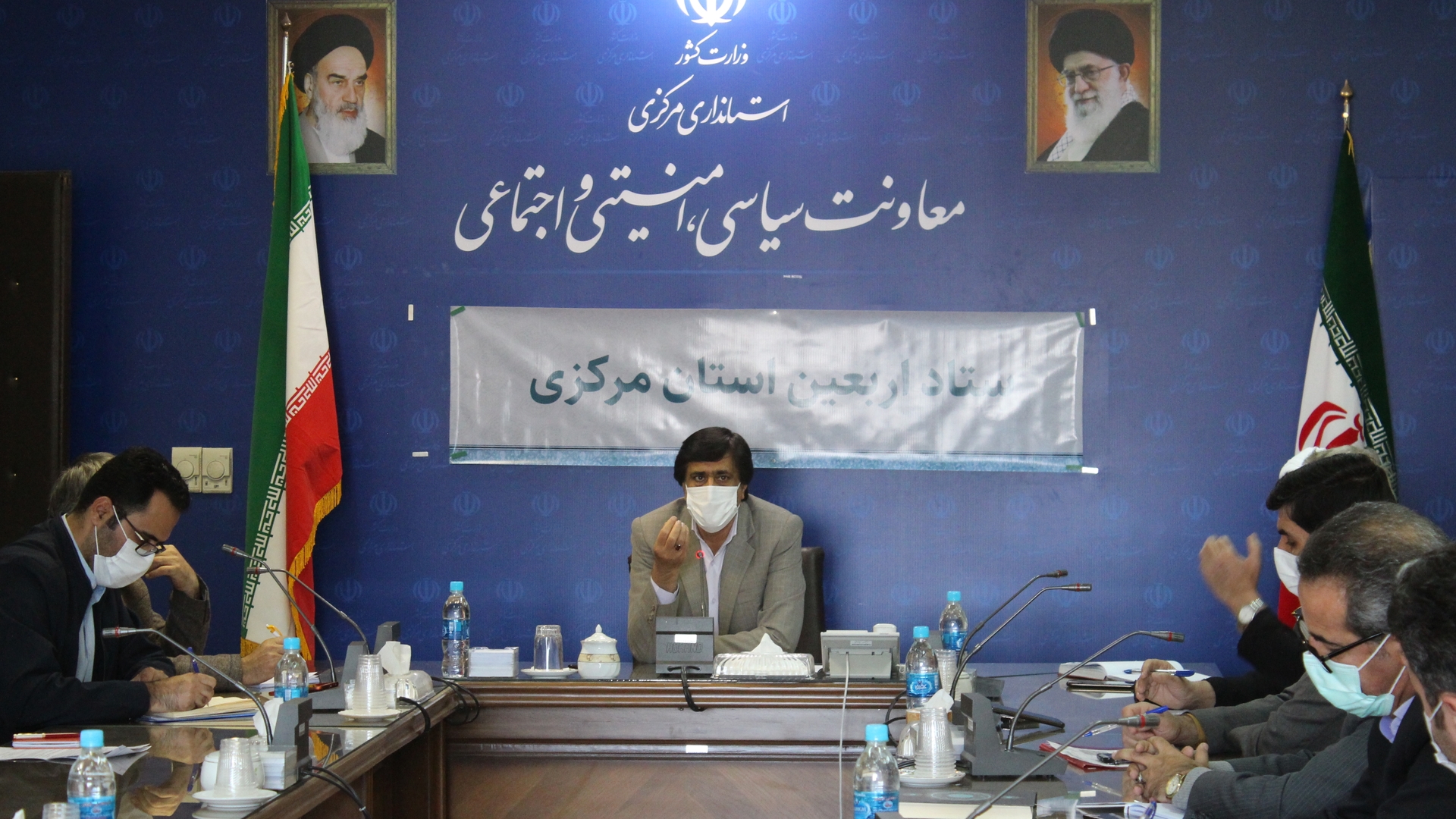 جلسه ستاد اربعین استان