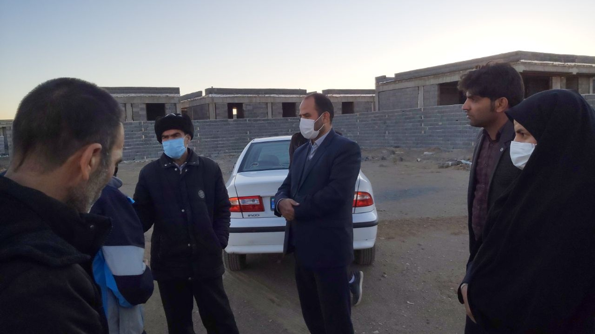 بررسی آخرین روند پیشرفت فیزیکی پروژه های در دست اقدام روستای مزرعه نو