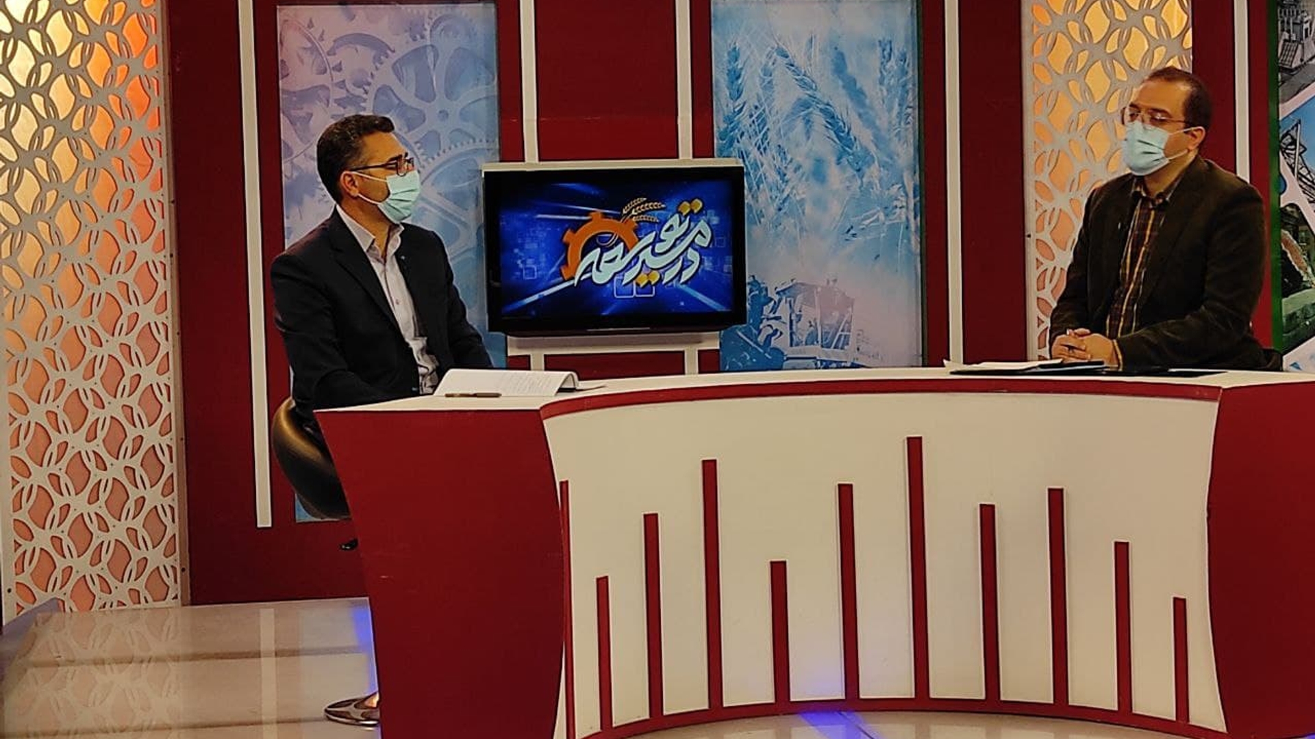 حضور فرماندار در برنامه در مسیر توسعه شبکه استانی آفتاب