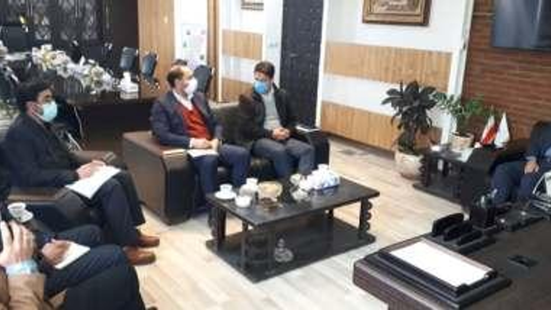 دیدار فرماندار شهرستان خنداب با مدیرکل راه وشهرسازی استان مرکزی