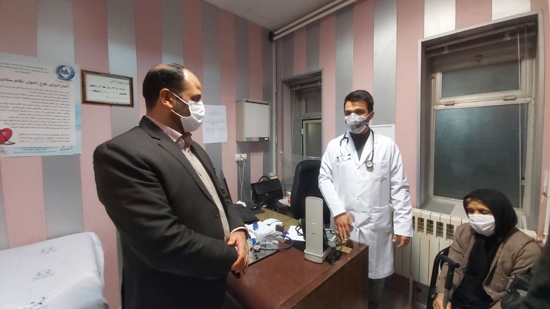 بازدید شبانه سرپرست فرمانداری از بیمارستان امام سجاد (ع) آشتیان