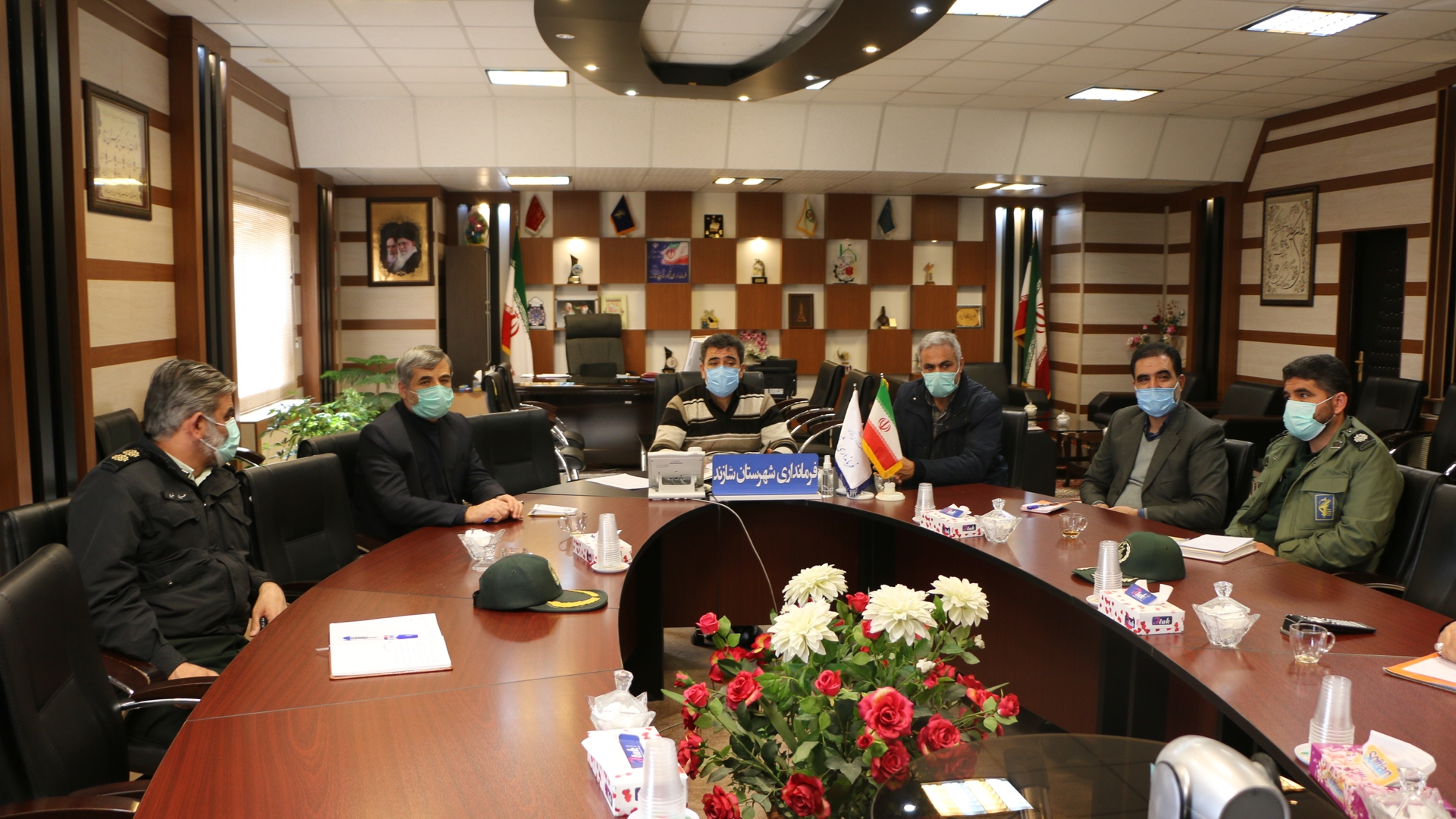 برگزاری جلسه کرونا