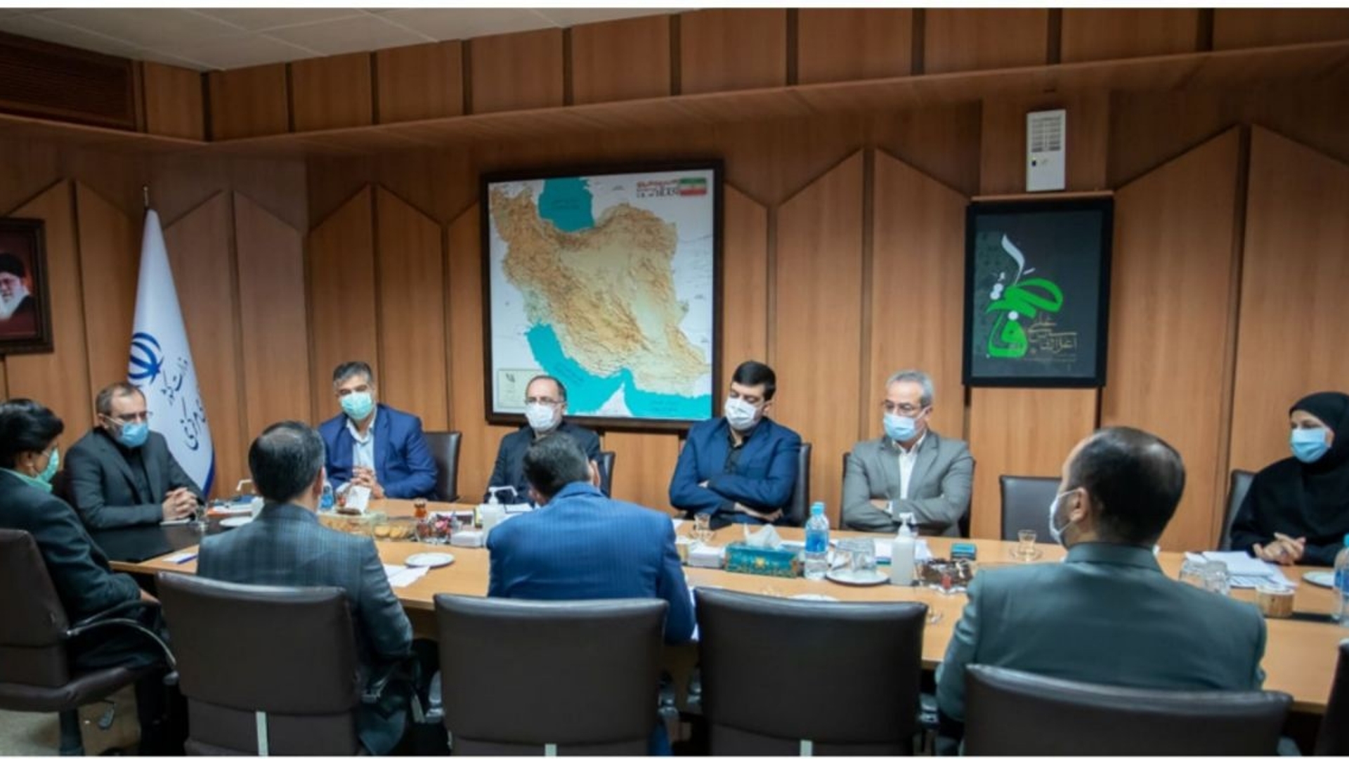 نشست شورای معاونین استانداری مرکزی به ریاست مخلص الائمه استاندار برگزار گردید