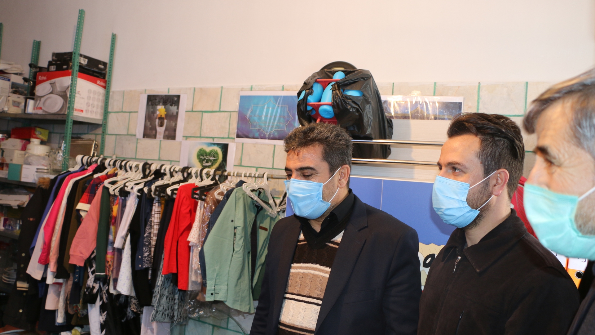 بازدید  دکتر رمضانی فرماندارشهرستان شازند از مرکز خیریه مهر امام رضا (ع) شهر شازند