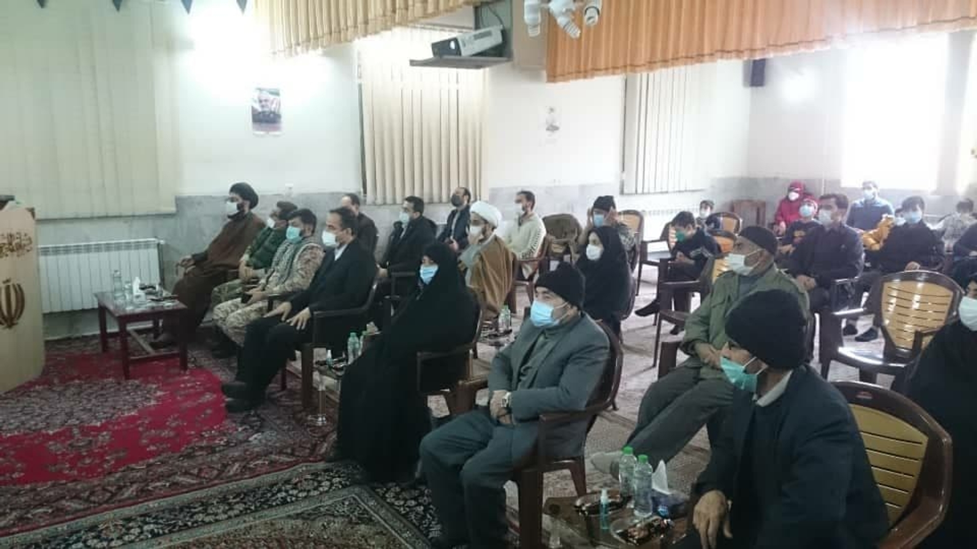 مراسم گرامیداشت شهید سلیمانی در مدرسه شهید سلیمانی