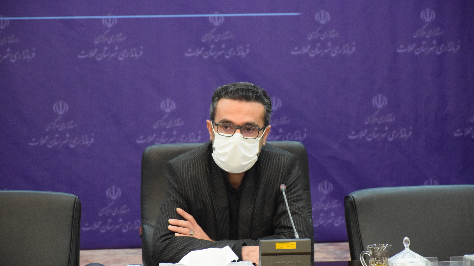 جلسه ستاد گرامیداشت دهه فجر شهرستان محلات به ریاست ناظری فرماندار برگزار گردید.