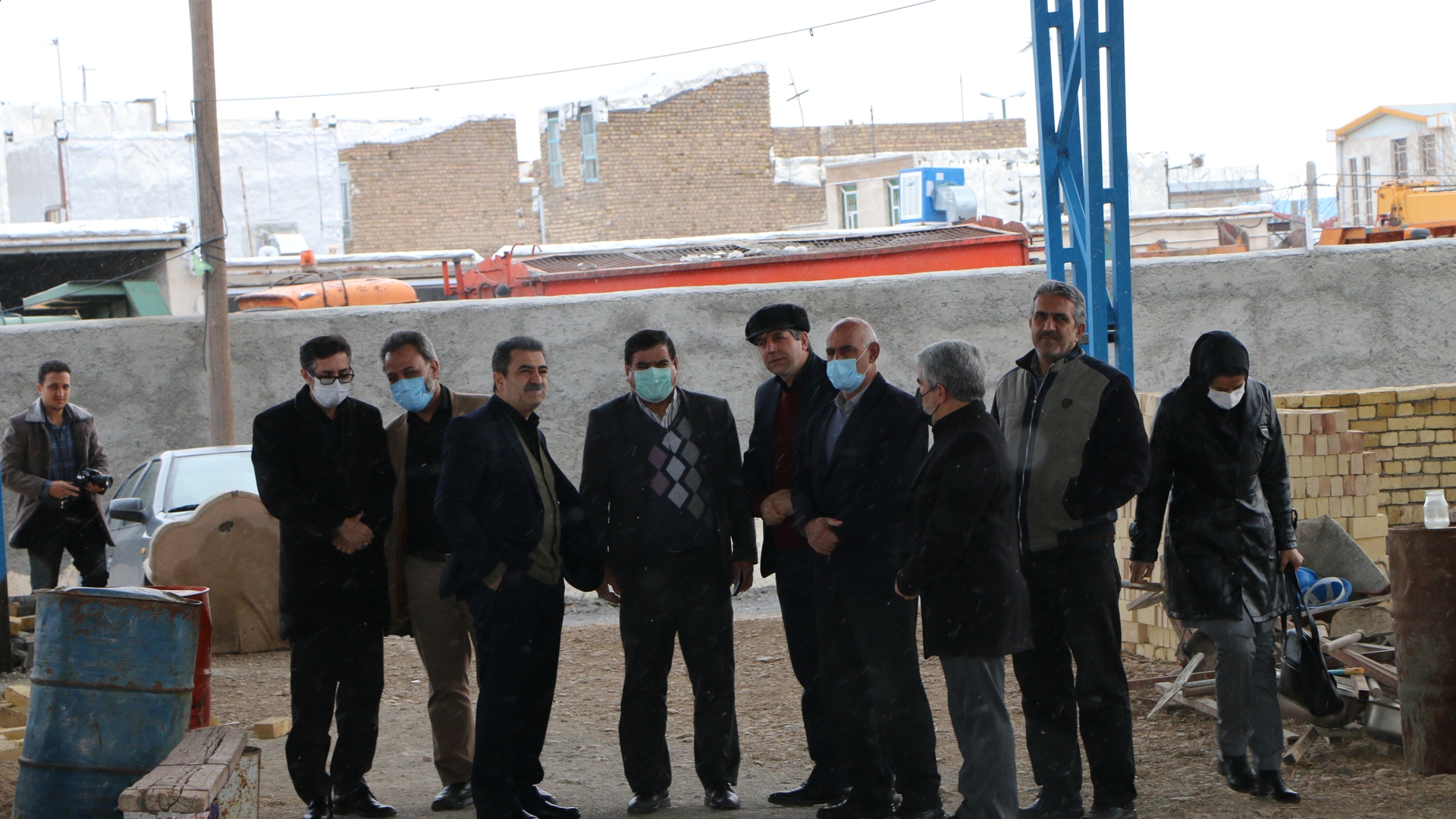 بازدید میدانی دکتر رمضانی فرماندار شهرستان شازند از طرح ها و پروژه های عمرانی شهرداری شازند