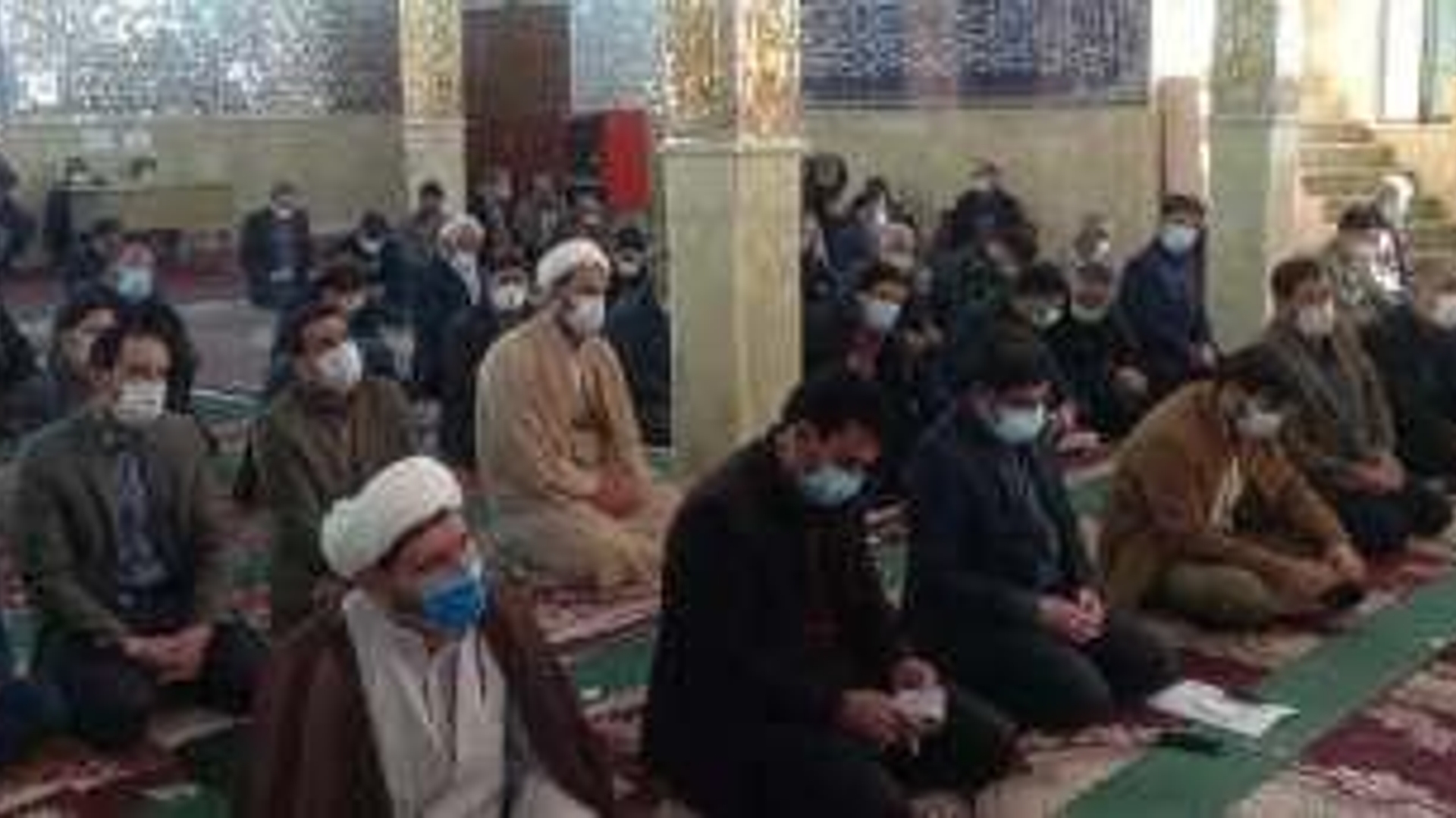 نماز عبادی - سیاسی جمعه ۱۷ دیماه شهر خنداب