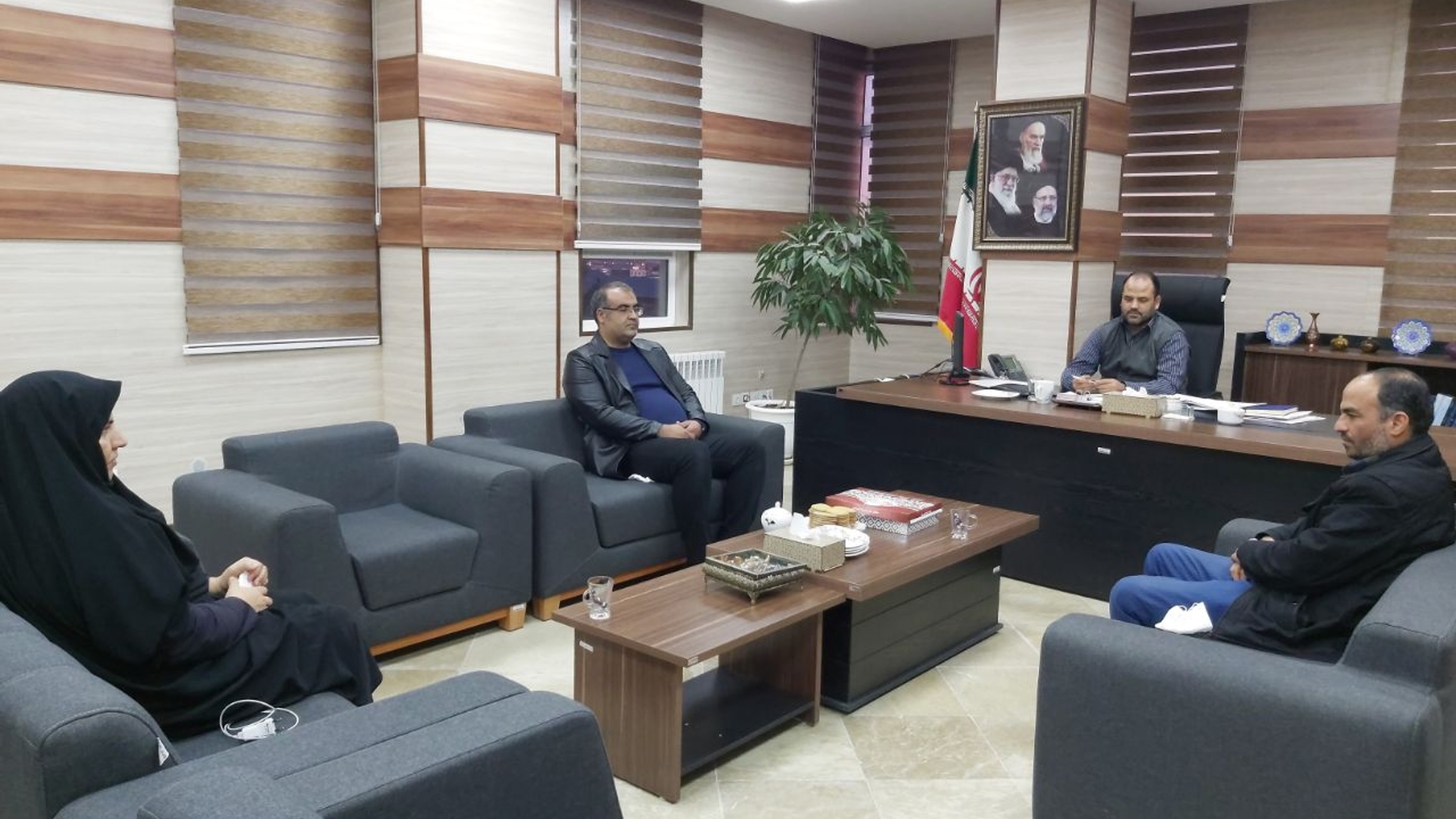 جلسه هماهنگی و برنامه ریزی سفر وزیر محترم فرهنگ و ارشاد اسلامی به شهرستان آشتیان