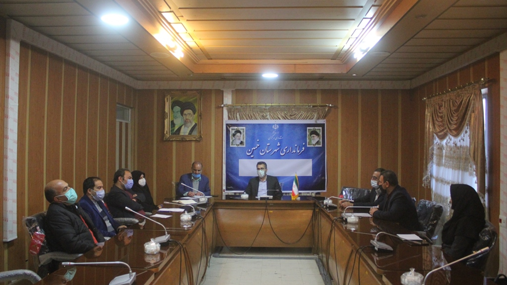 جلسه هماهنگی تامین برق تعدادی از واحدهای شهرک صنعتی خمین برگزار شد