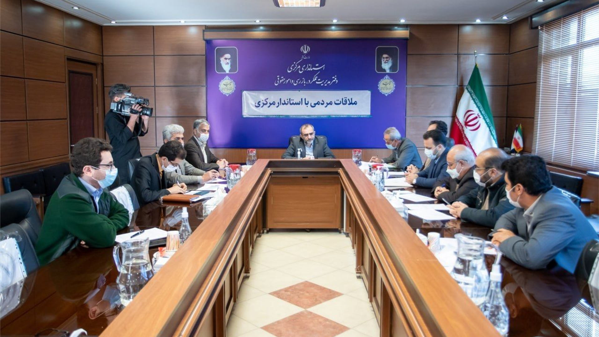 ️نشست ملاقات مردمی استاندار مرکزی به همراه مدیران ذیربط