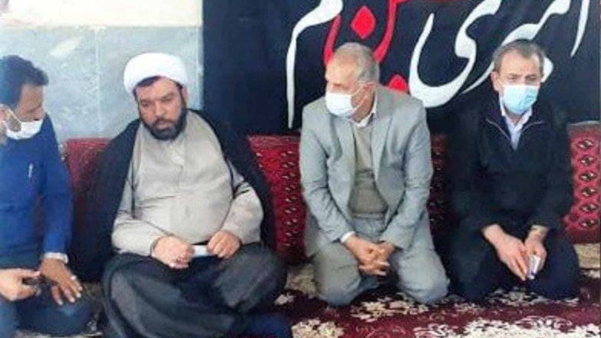 مهندس سلیمانی فرماندار شهرستان زرندیه به همراه حجت الاسلام والمسلمین سبزی نماینده مردم شریف شهرستان های زرندیه و ساوه