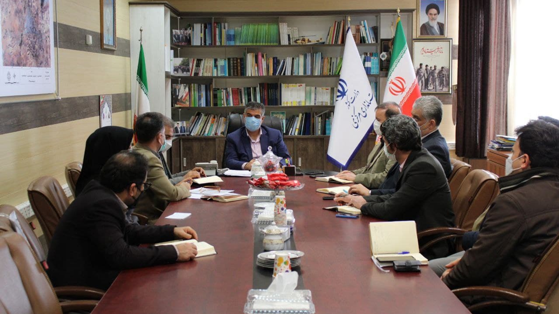 جلسه هم اندیشی هیئت مدیره نظام مهندسی استان با دکتر زندیه وکیلی معاون هماهنگی امور عمرانی