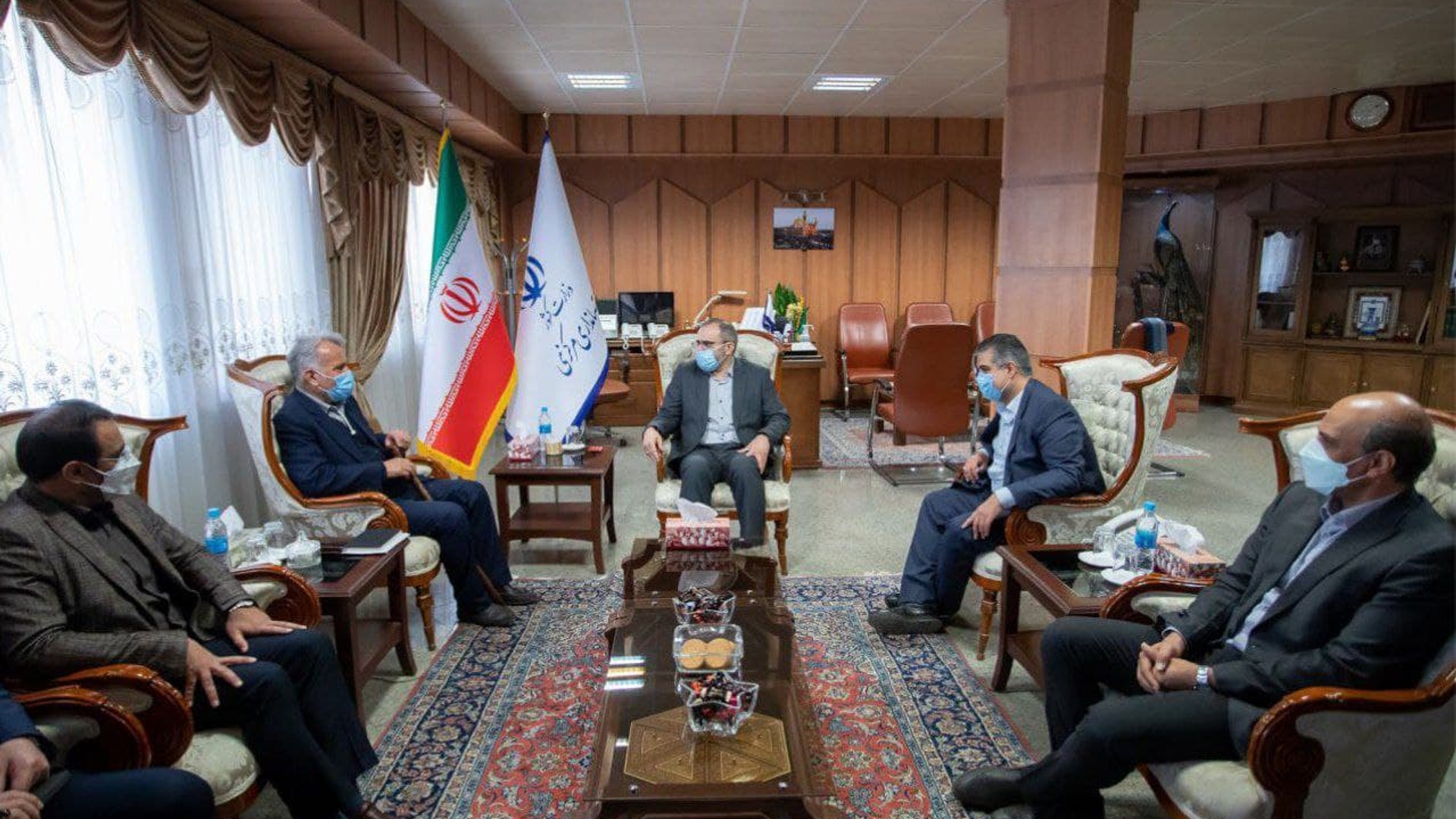 دیدار رئیس سازمان نظام مهندسی ساختمان کشور با استاندار و با حضور معاون هماهنگی امور عمرانی