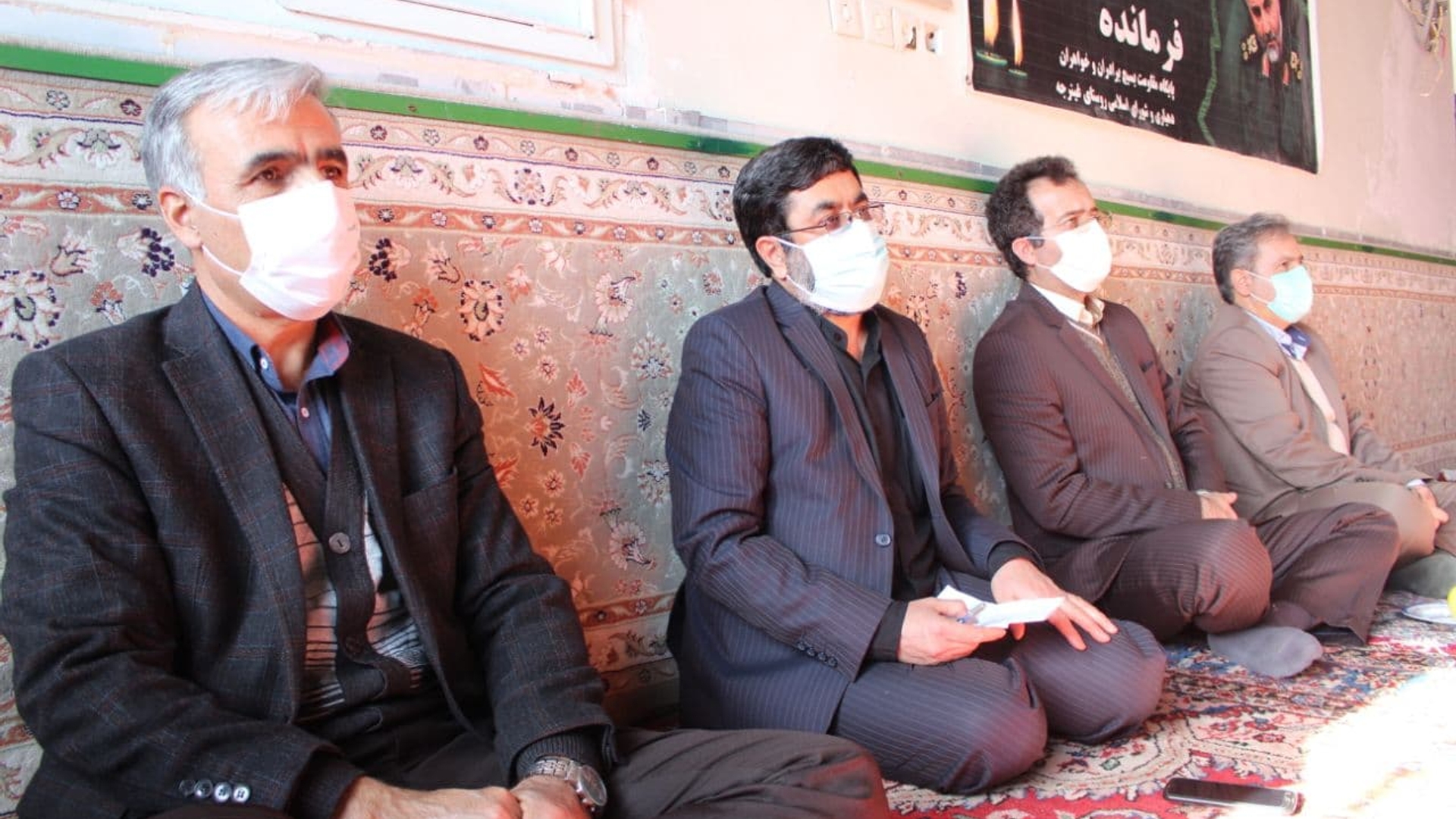 دیدار با اهالی روستای غینرجه شهرستان خنداب در راستای بررسی مسائل و مشکلات روستای مذکور