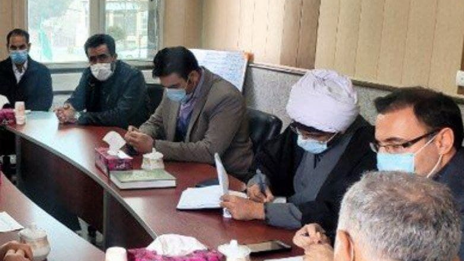 پیگیری مصوبات مسجد گره‌گشا روستای الویر بخش خرقان