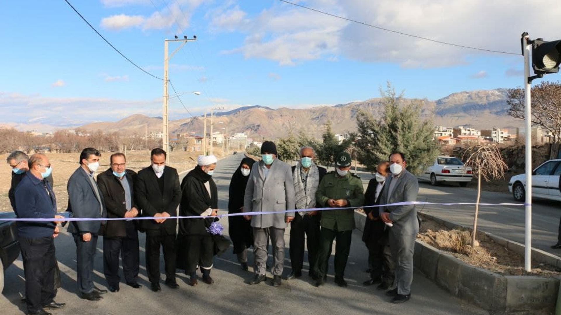 افتتاح و بهره بردای از دو پروژه