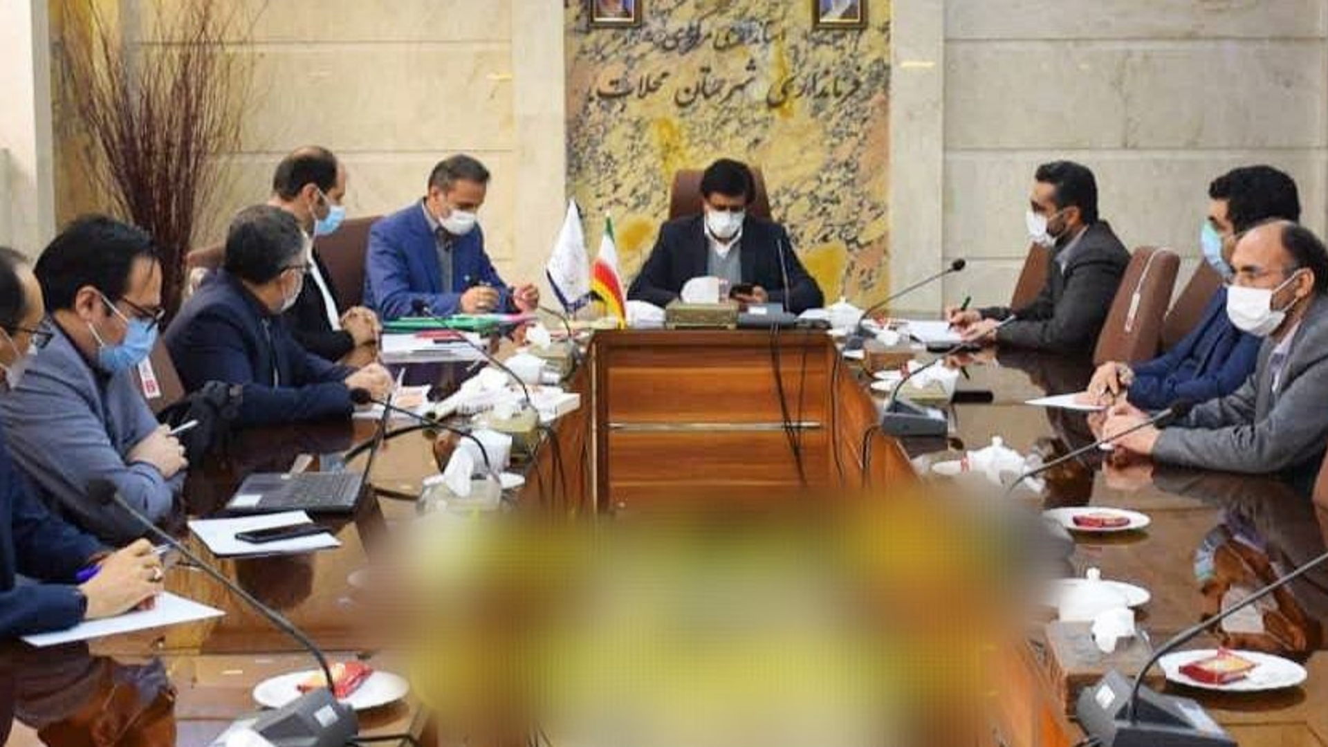 ✅جلسه مشترک دلیجان و محلات