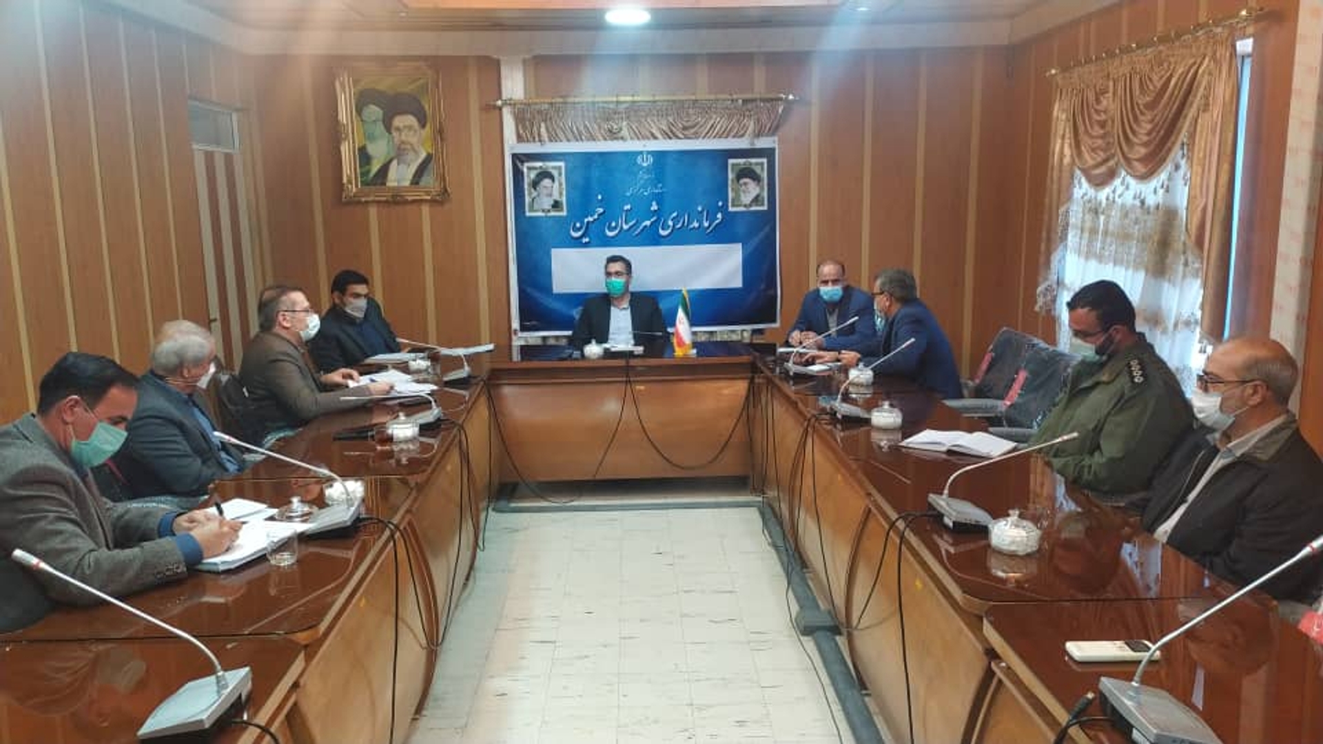 جلسه کمیته اقدام مشترک تنظیم بازار شهرستان خمین برگزار شد