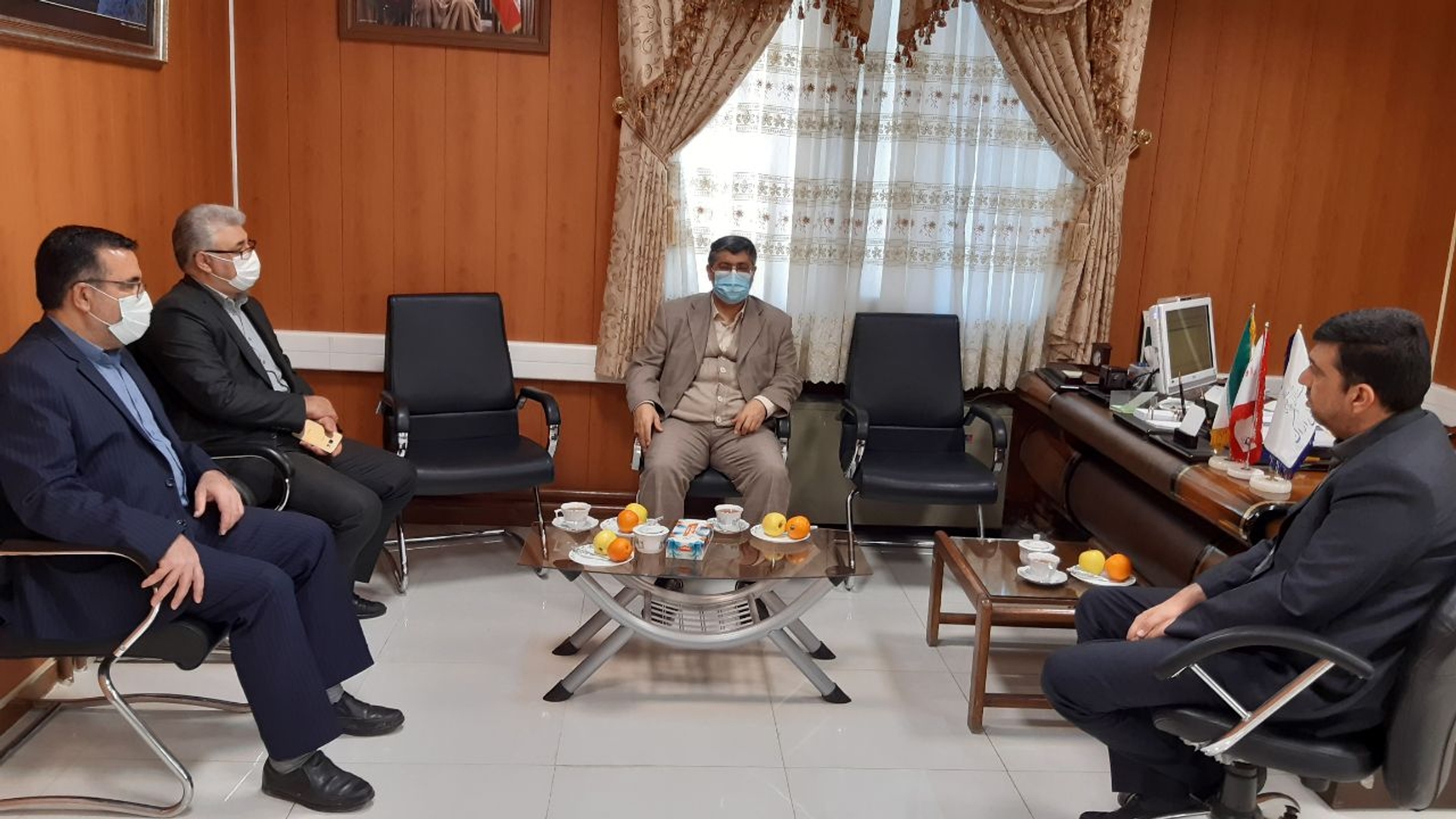 ‍ ‍  حضور دکتر علی اکبر کريمی نماينده مردم شهرستان های اراک، خنداب و کميجان در مجلس شورای اسلامی در فرمانداری و دیدار و گفتگو با مهندس هادی فرماندار شهرستان اراک