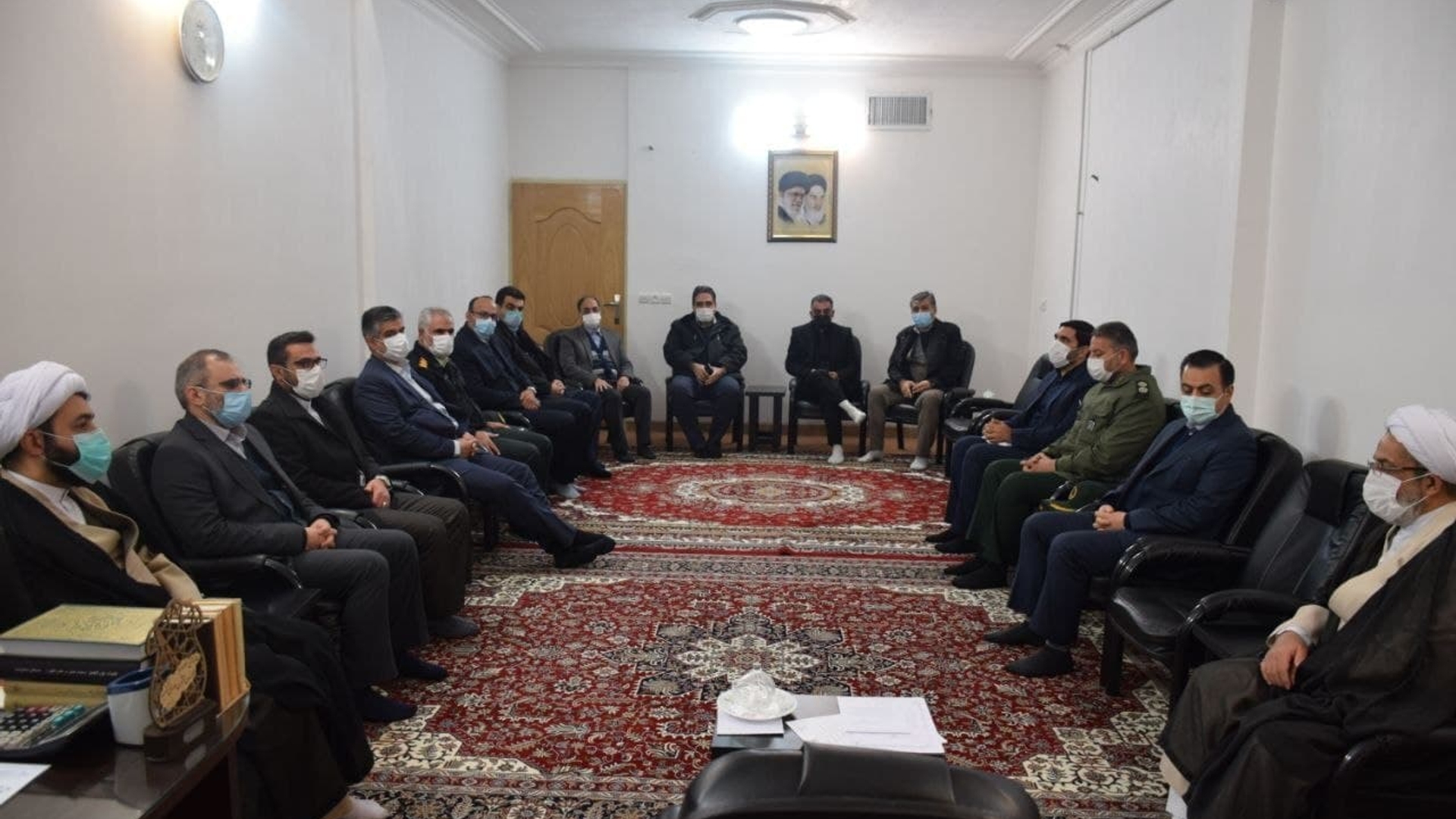 دیدار مسئولین استان با امام جمعه محلات