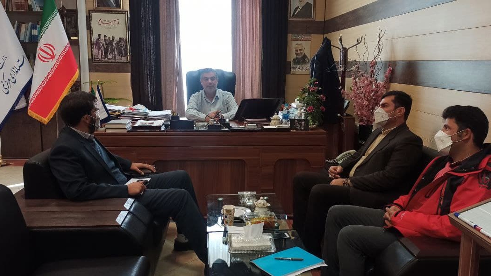 جلسه هماهنگی زیر سازی و آسفالت راه های روستایی استان