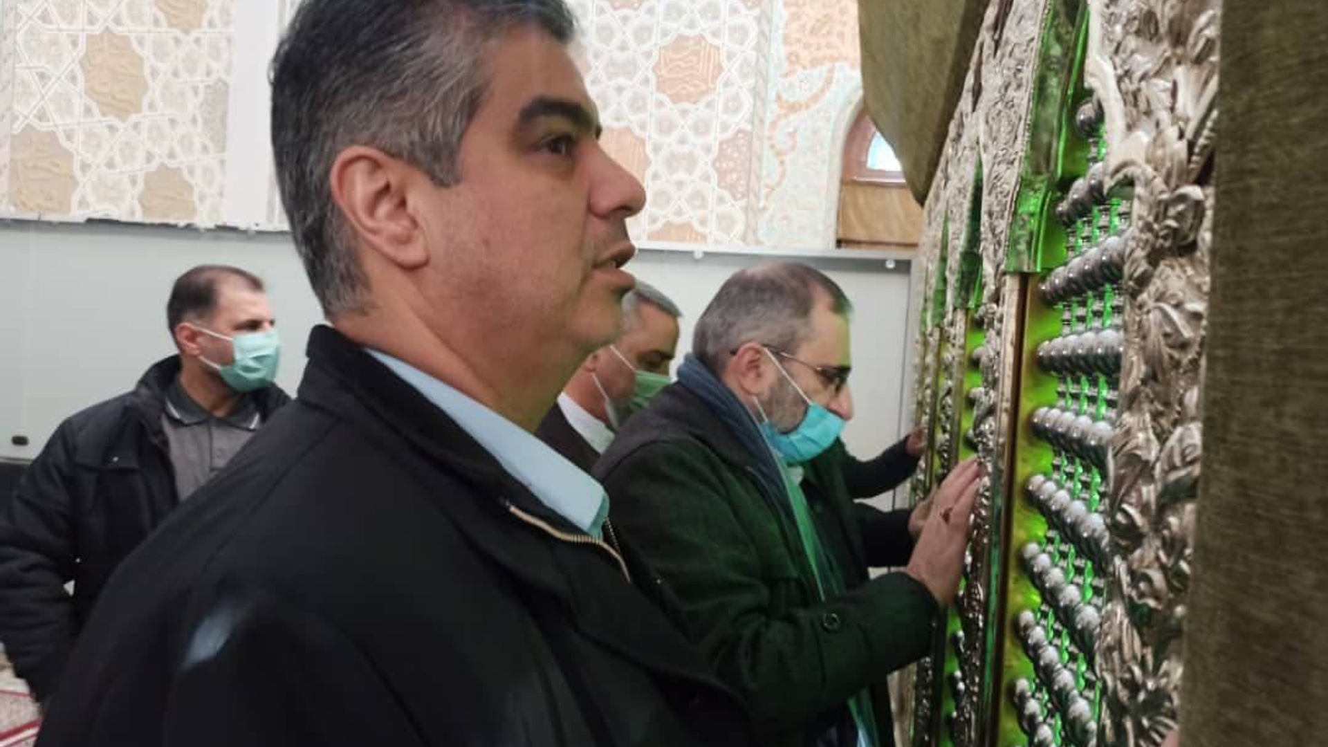 حضور مسئولین استان در آستان مقدس امامزاده محمد عابد (ع) در مشهد میقان و زیارت این بارگاه