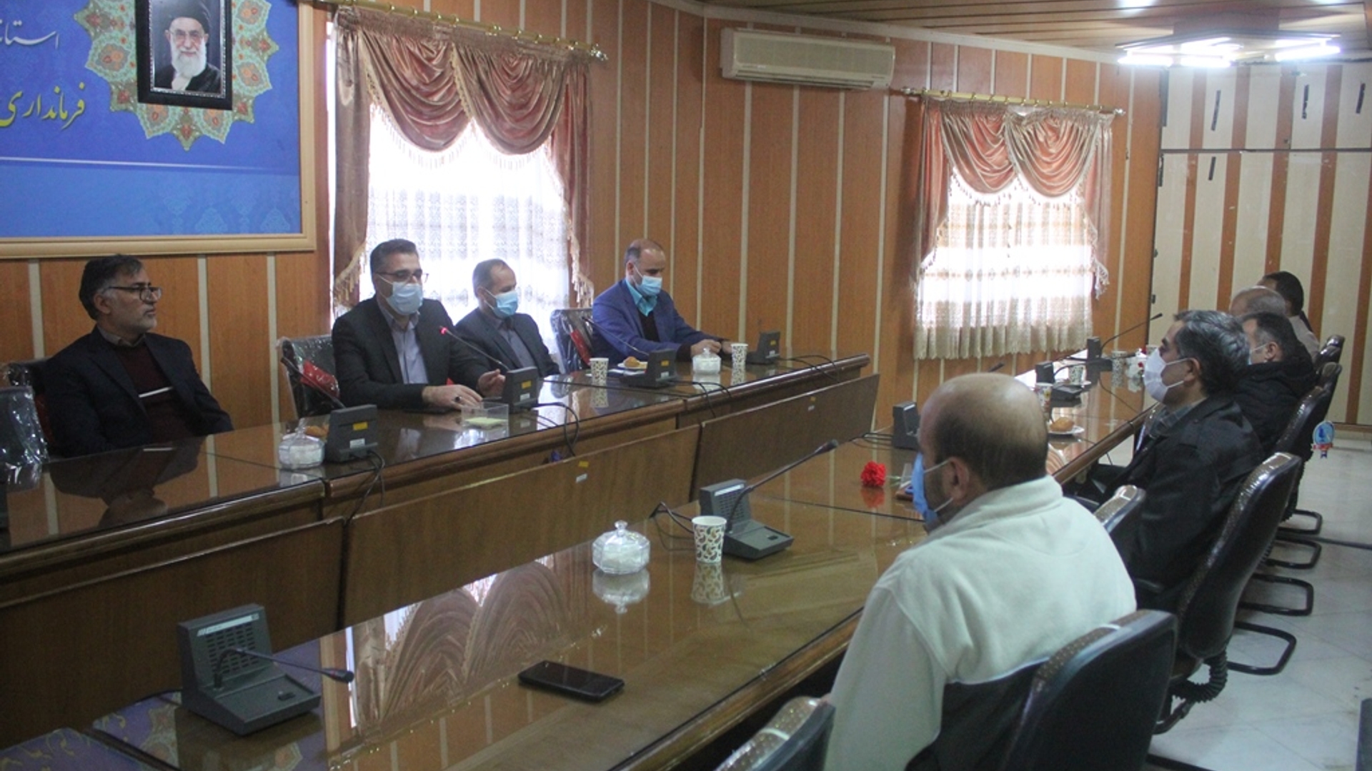 جلسه پرسنلی فرمانداری شهرستان خمین برگزار شد