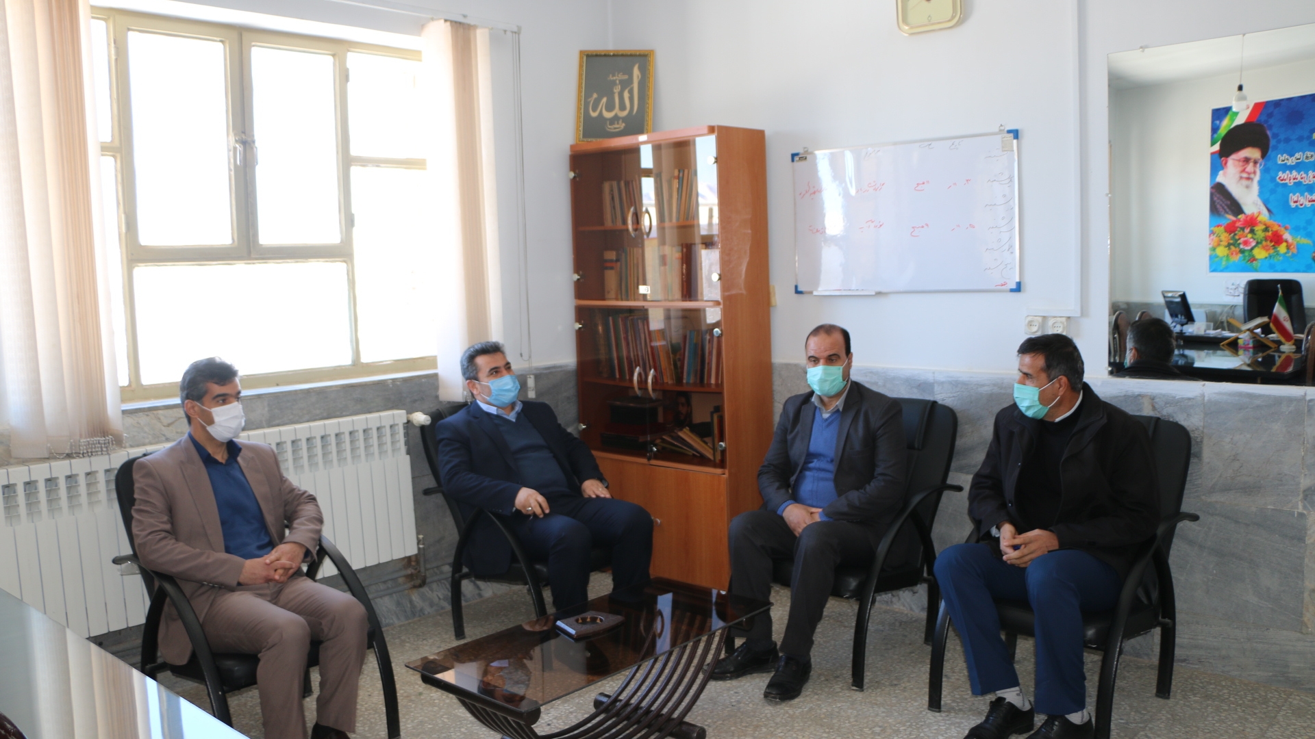 بازدید از اداره آموزش و پرورش بخش سربند