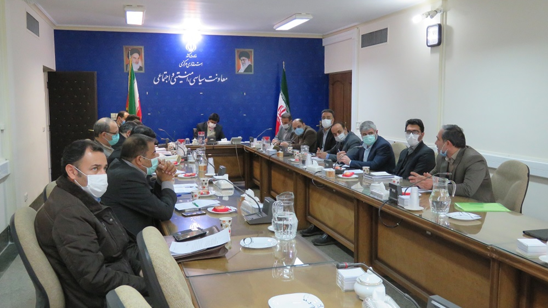 جلسه بررسی مشکلات معدن شهرستان محلات