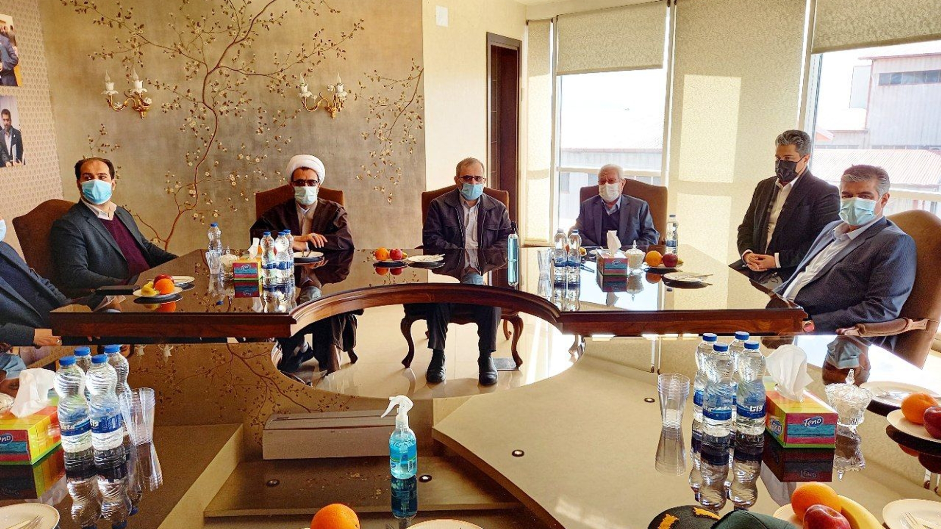 ✅حضور استاندار مرکزی در مجتمع کارخانجات ساینا دلیجان