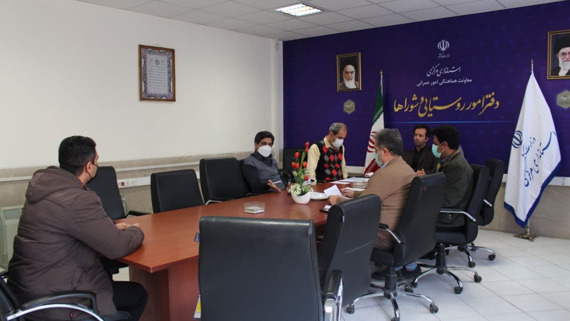 برگزاری آزمون کتبی و مصاحبه حضوری معرفی شدگان طرح تربیت مربی آموزشی دهیاری ها